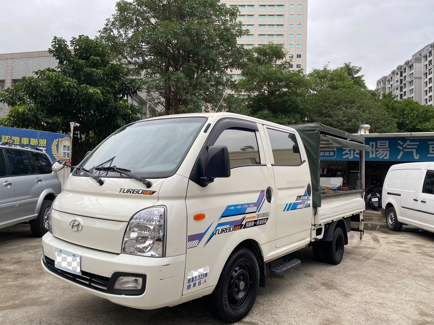 2020 HYUNDAI PORTER PRO 2.5 柴油小霸王 頭家賺錢車 六座雙廂 蓬式後斗 原廠保固中 0980558999 黃'R  第1張相片