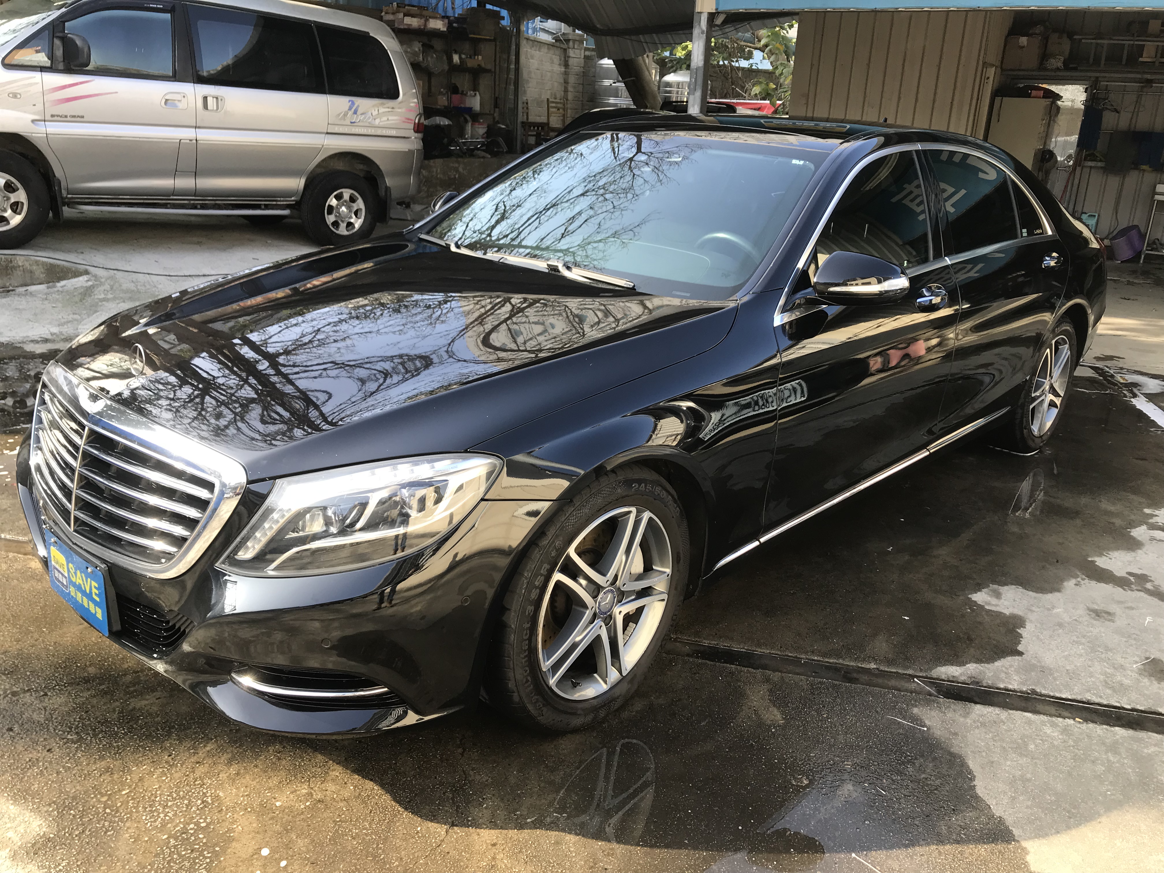 2014 M-Benz S-Class S400 L 3.0 雙渦輪 #一手車 #認證車 #汽油版 #老董座駕 ☎服務專線 : 0９80-558-999 LINE ID:Used-Cars 黃文遠  第1張相片