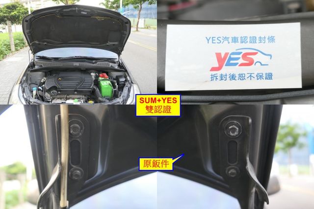 1年僅跑1.4萬，SUM+YES雙認證，已加裝最新型安卓機影音組，9成新輪胎，內裝乾淨，漂亮好車~  第20張相片