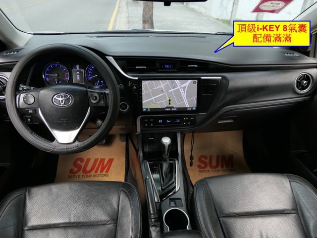 100%原鈑件，安卓機，頂級i-KEY 8氣囊，配備滿滿，SUM+YES雙認證，全台保固，美車，可全額貸款唷~  第11張相片