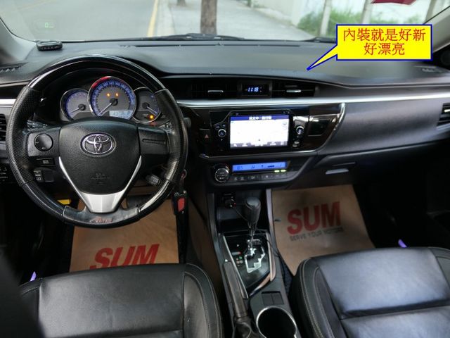 100%原鈑件，1年僅跑1.4萬公里，SUM+YES雙認證，全台保固，漂亮好車，可全額貸款唷~  第10張相片