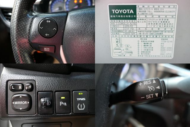 100%原鈑件，1年僅跑1.4萬公里，SUM+YES雙認證，全台保固，漂亮好車，可全額貸款唷~  第14張相片