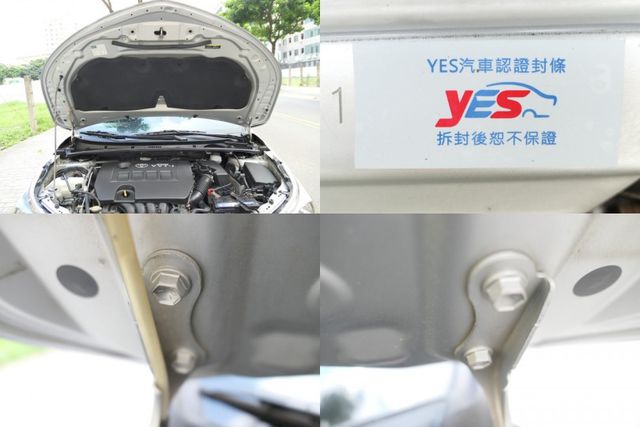 100%原鈑件，1年僅跑1.4萬公里，SUM+YES雙認證，全台保固，漂亮好車，可全額貸款唷~  第19張相片
