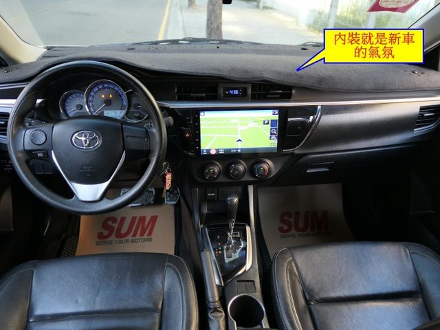 1年僅跑1.3萬，SUM認證車，售後全台保固，阿伯開的車，好漂亮，可全額貸款唷~  第11張相片