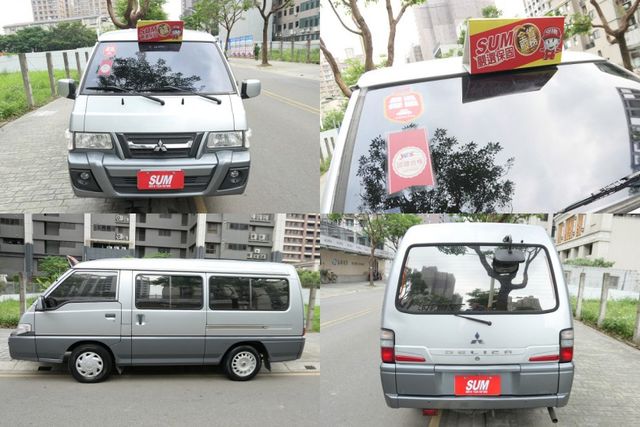 100%原鈑件，1年僅跑1.2萬，8人座，SUM+YES雙認證，全台保固，整個就是好漂亮，可以全額貸款唷~  第5張相片