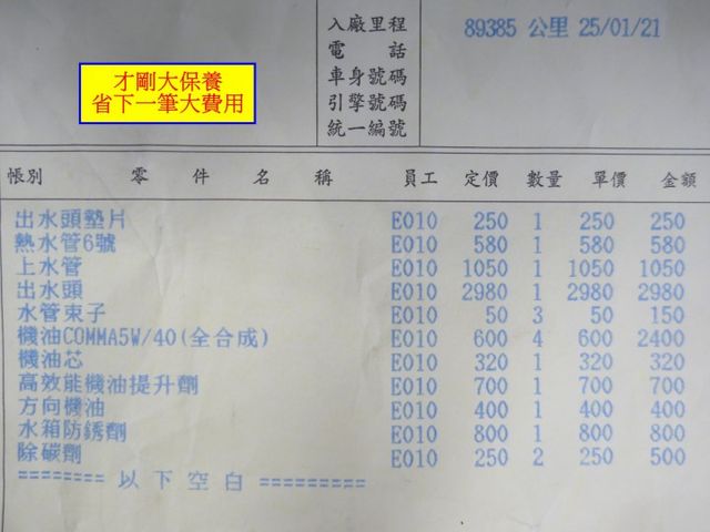 100%原鈑件，1年僅跑8千公里，8人座，SUM+YES雙認證，全台保固，車況好，可全額貸款唷~  第6張相片