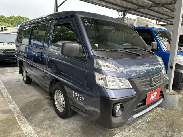得利卡2人貨車版 實跑5.7萬 後座出風口.後座超大空間.冷氣涼的要命.無待修.可貸款  第3張相片