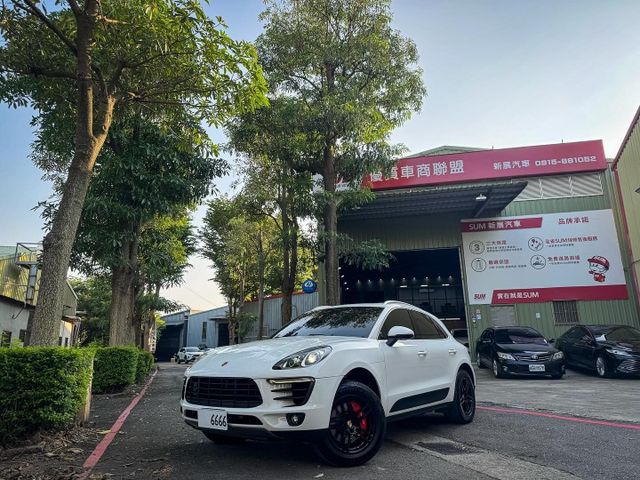 90萬左右馬肯S開回家 有全景 有Bose 有14向 2015 Macan S 3.0 總代理  第1張相片