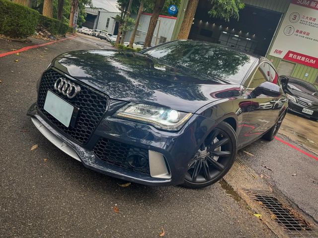 CP值超高 新車400萬 現在3X萬開走 認證車 原鈑件 低里程 2013 A7 Sportback 3.0 TFSI  第2張相片