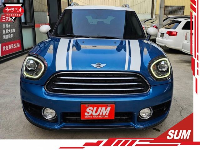 2017年MINI COUNTRYMAN 僅跑6萬 雙電動座椅 LED頭燈 日型燈 霧燈 I-KEY 定速 倒車顯影  第1張相片