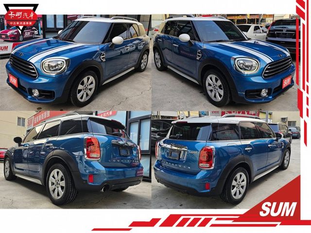 2017年MINI COUNTRYMAN 僅跑6萬 雙電動座椅 LED頭燈 日型燈 霧燈 I-KEY 定速 倒車顯影  第2張相片