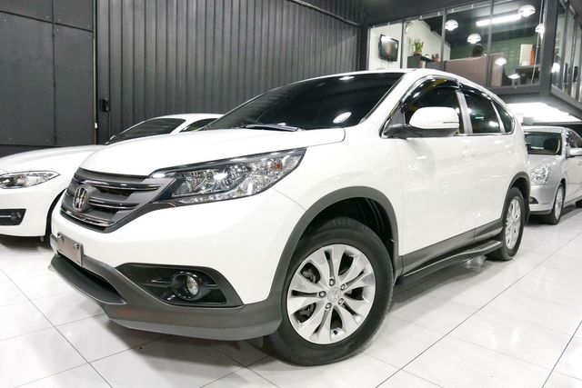 2013年本田 CR-V 四代2.4 雲朵白  第1張相片