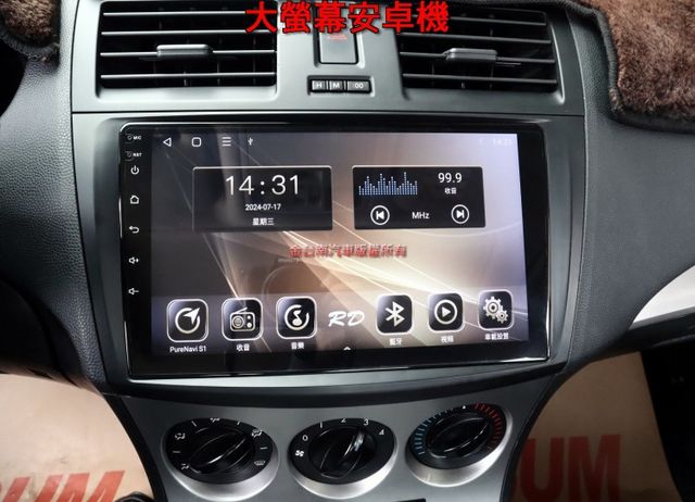 只跑8萬 一年約跑5千多 天窗 快撥 大螢幕安卓機 衛星導航 倒車顯影 ABS 雙安 里程保證 可全貸!  第14張相片