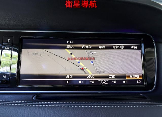 旗艦S500L 新車價752萬 不用百萬即可入手 455hp馬力 原廠保養 全景天窗 四座記憶椅 自動停車 柏林  第14張相片