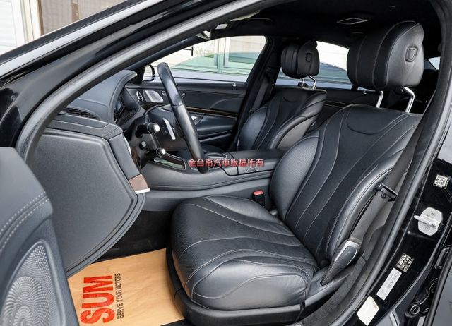 總代理 S350D 長軸版 全車四記憶椅 柏林之音 ACC AEB 車道維持 全車原板件 可全貸 不用殺價就很便宜!  第8張相片