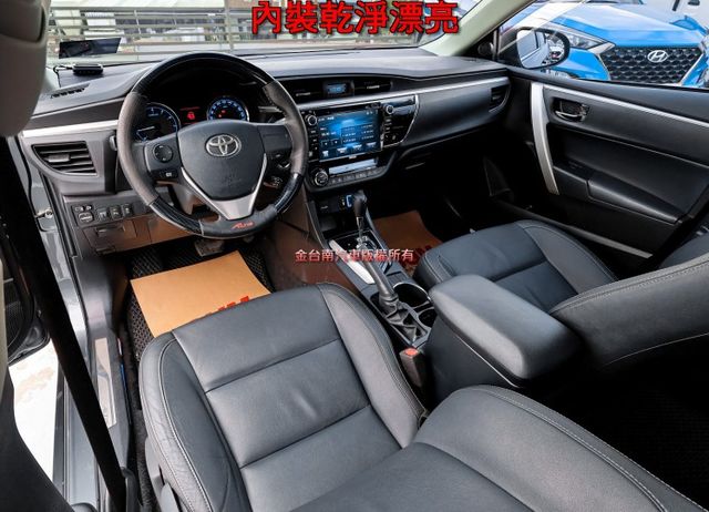 16年式 豪華影音特仕版 iKEY 恆溫 倒車顯影 TCS 前後雙雷達 一年只跑不到一萬 可全貸 不用殺價就很便宜!  第11張相片
