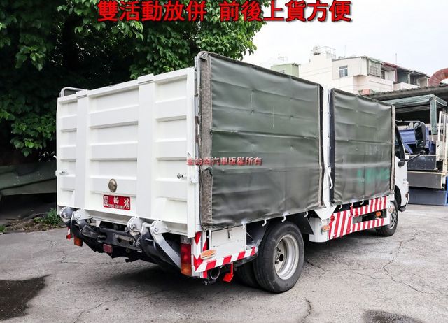 自排 14.5呎 雙活動放併 前後上貨方便 六呎雙芯雙折昇降尾門 啞花鈑 全程原廠保養 一手車 原鈑件 視野輔助 護士帽  第7張相片