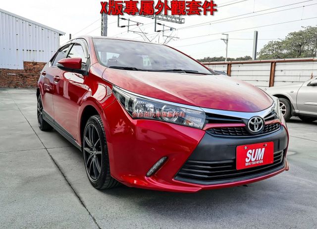 市面少有 X豪華版 少跑全車原板件 專屬空力套件 雙色內裝 安卓影音 恆溫 前後雙雷達 可全貸 不用殺價就很便宜!  第4張相片