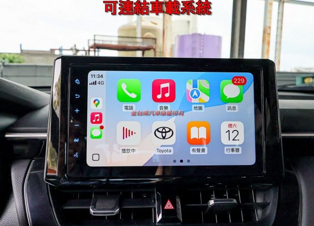 只跑1.3萬 ACC AEB 車道維持 iKEY 車載系統 恆溫 抬頭顯示器 車側警示燈 全車原鈑件 可全貸  第16張相片