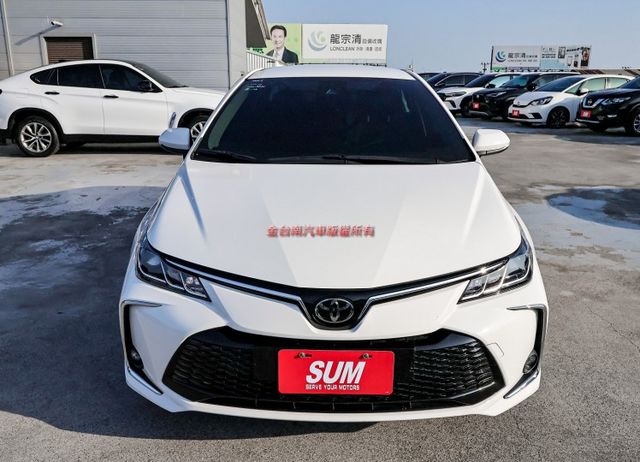 豪華版 只跑1.2萬 ACC AEB 車道維持 iKEY 倒車顯影 車載系統 恆溫 一手 全車原鈑件 原廠保固中!  第4張相片