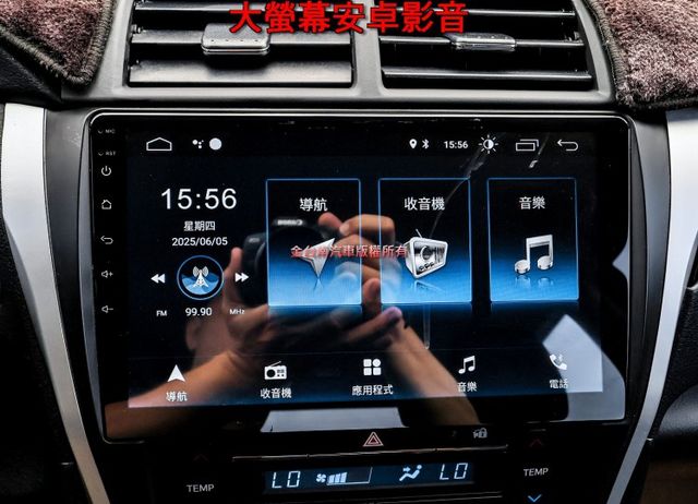 經典大型房車 一手車 全車原板件 GARMIN導航 安卓影音 雙區恆溫 ABS 雙安 可全貸 不用殺價就很便宜!  第14張相片