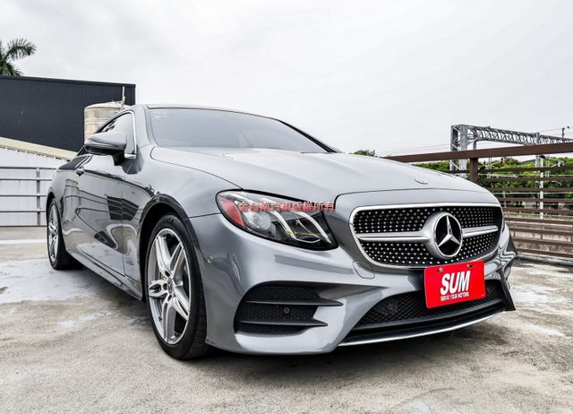 美規E400 絕美雙門轎跑 只跑7萬 全車原板件 333匹馬力 天窗 雙記憶椅 電動尾門 柏林之音 AEB 盲點 可全貸  第3張相片