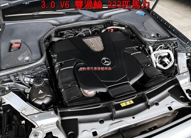 美規E400 絕美雙門轎跑 只跑7萬 全車原板件 333匹馬力 天窗 雙記憶椅 電動尾門 柏林之音 AEB 盲點 可全貸  第20張相片
