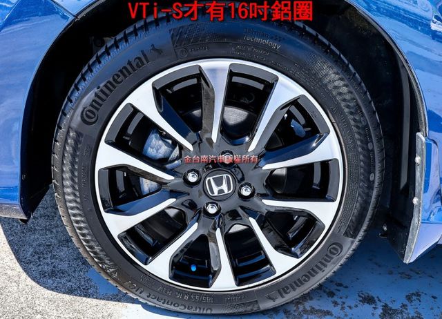 19年式 VTi-S頂級版 少跑全車原板件 16吋鋁圈 換檔快撥 原廠影音 定速 盲點 全車八安 可全貸!  第7張相片