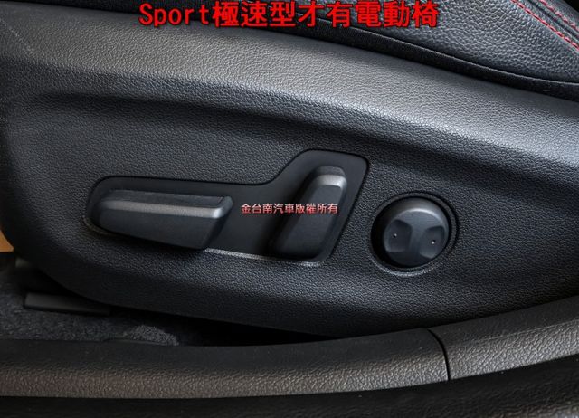 Sport極速型 19年式 電動椅 空力套件 204匹馬力 盲點 倒車顯影 原廠保養 全車原板件 可全貸!  第10張相片