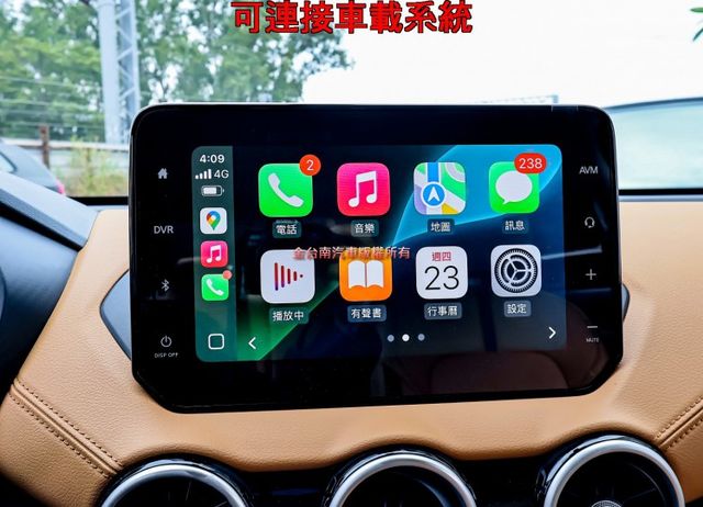 24/9月領牌 全新車 只跑9公里 ACC AEB 車道偏離 iKEY 盲點 環景 車載系統 原鈑件  第17張相片