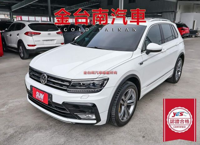 柴油R-Line旗艦✓一手只跑8.4萬✓原鈑件✓外觀套件✓ACC✓AEB✓電熱椅✓恆溫✓電動尾門✓六安✓可全貸✓  第1張相片