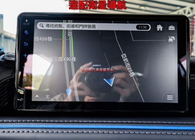 酷動影音特仕版✓一手車✓只跑2.5萬✓原鈑件✓原廠保養✓加裝環景✓原廠NAVI✓LV2✓車載系統✓iKEY✓可全貸✓  第18張相片