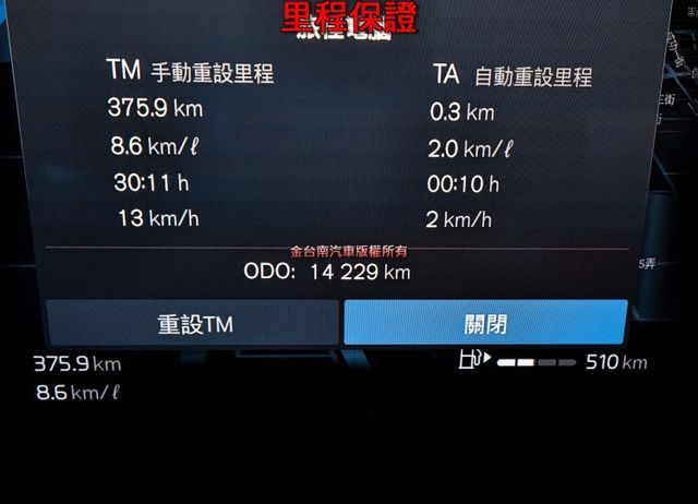 B3一手只跑1.4萬✓里程保證✓原廠保養✓全車原板件✓根本新車✓雙記憶椅✓LV2✓環景✓車載系統✓電動尾門✓可全貸✓  第15張相片