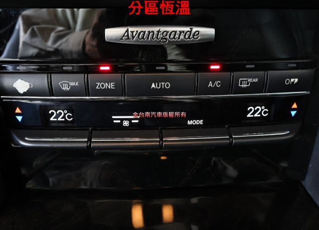 Avantgarde✓總代理✓全車原鈑件✓車況優✓天窗✓雙記憶椅✓定速✓恆溫✓八安✓可全貸✓不用殺價就很便宜✓  第18張相片