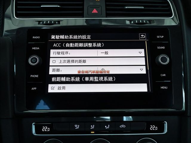 Comfortline✓一手車✓原鈑件✓車載系統✓ACC✓AEB✓分區恆溫✓iKEY✓里程保證✓可全貸✓不用殺價就很便宜  第16張相片