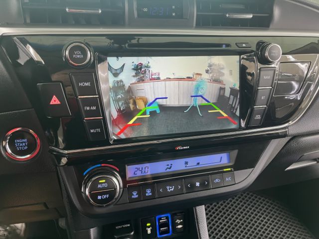 影片賞車✦ALTIS 升級原廠精裝+Ｚ版外觀 里程僅跑13萬 全車原鈑件 免鑰匙.定速.恆溫.循跡防滑.導航.數位電視  第17張相片