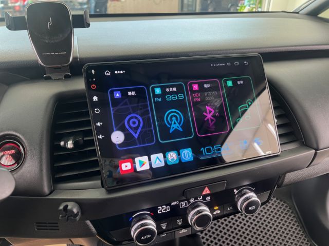 影片賞車✦ Fit HEV 油電 里程僅跑1萬多 全車原鈑件 升級360環景.安卓影音.前雷達 原廠新車保固  第15張相片