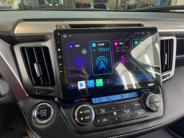 影片賞車✦ RAV4 2.0尊爵 升級原廠精裝買到賺到! 安卓影音.360環景.重低音喇叭.電動椅.定速 全車原鈑件  第16張相片