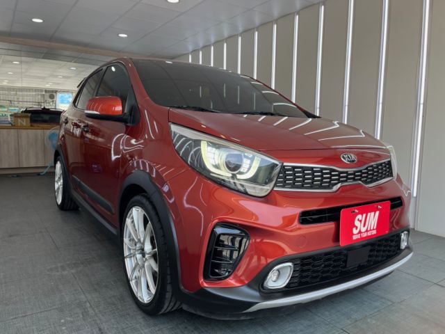 影片賞車✦Picanto X-Line版 里程僅跑3萬多 全車原鈑件 7安.LED晝行燈.免鑰匙.定速.倒車影像.盲點  第2張相片