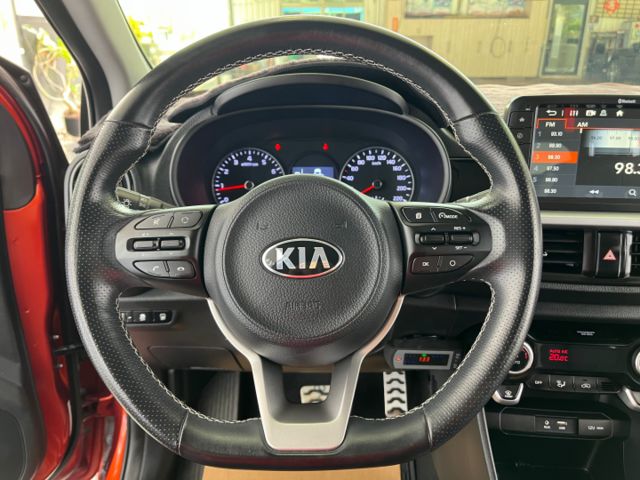 影片賞車✦Picanto X-Line版 里程僅跑3萬多 全車原鈑件 7安.LED晝行燈.免鑰匙.定速.倒車影像.盲點  第13張相片