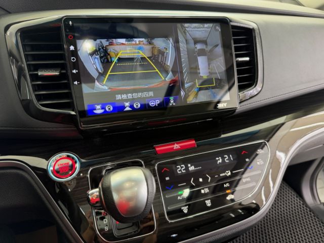 影片賞車✦ ODYSSEY APEX最頂級 市場稀有白色 里程僅跑9萬 全車原鈑件 安卓機.環景.前後錄.後座影音  第16張相片