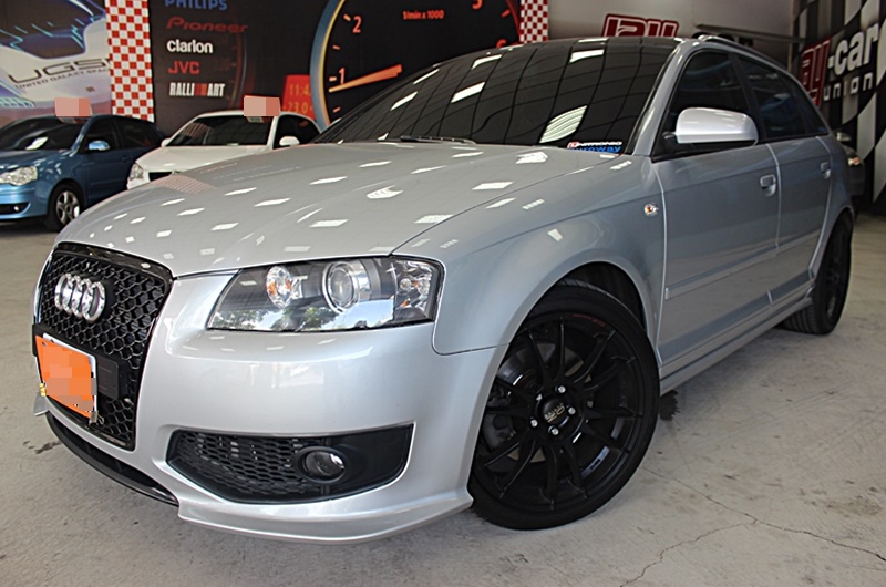 2006年 AUDI A3 2.0T 鋁圈 避震 空力套件 通通幫你改好  第1張相片