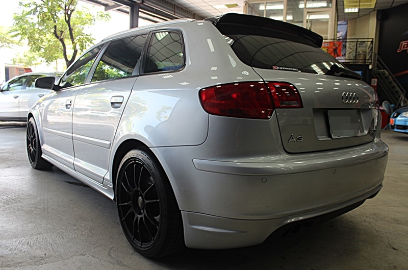 2006年 AUDI A3 2.0T 鋁圈 避震 空力套件 通通幫你改好  第11張相片
