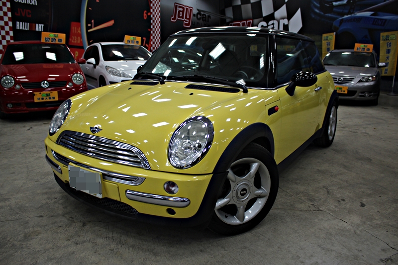 2002年 Mini Cooper 女用無菸車 車況超棒 里程跑少  第1張相片