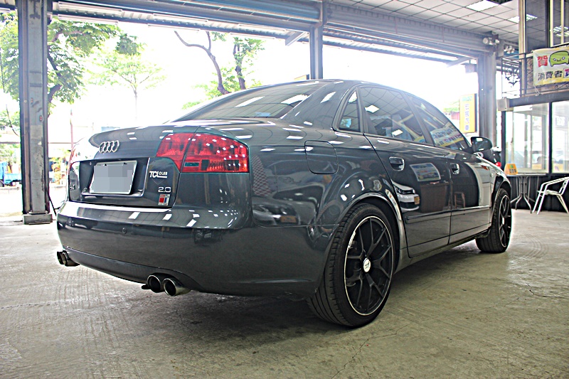  2005年 Audi A4 2.0T 改裝鋁圈 避震器 車況履約保證保固  第3張相片