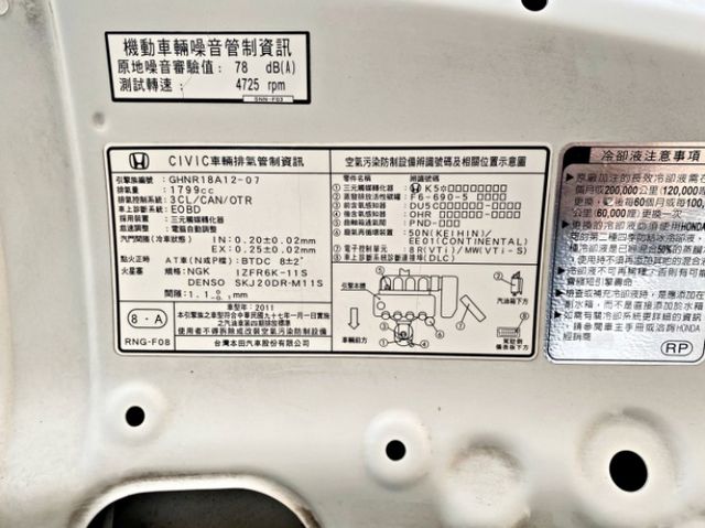 ✅喜美八代✅無限RR大包✅觸控安卓機✅可全貸✅免頭款✅免保人✅免聯徵✅二手✅中古✅強力過件✅線上試算額度 滿意再辦  第17張相片