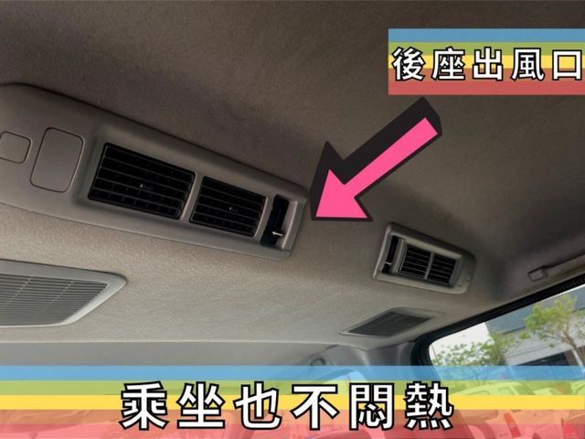 ✅HIACE✅海力士2.7✅廂型✅自排✅僅跑10萬公里✅ABS✅後座可旋轉✅後排冷氣孔✅可全貸✅免頭款✅免保人✅免聯徵✅  第7張相片