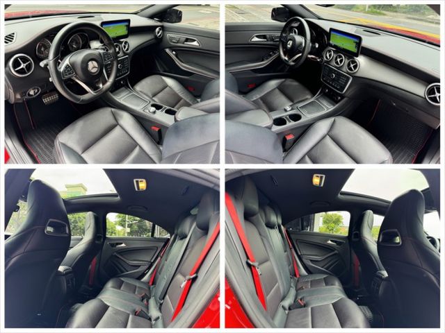 CLA250 2.0渦輪 總代理 PLUS 全景 AMG 大安卓機 環景 平盤 雙電動椅 18夜色圈 空套 鴨尾 H/K  第14張相片