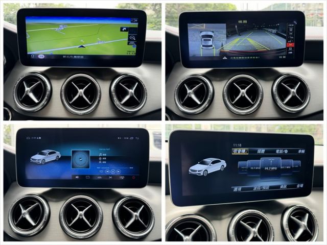 CLA250 2.0渦輪 總代理 PLUS 全景 AMG 大安卓機 環景 平盤 雙電動椅 18夜色圈 空套 鴨尾 H/K  第17張相片