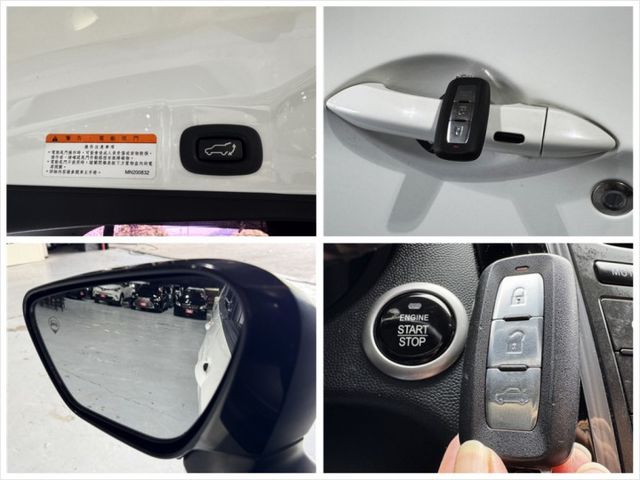 1.5小改款 旗艦尊榮版 I-KEY 摸門 電尾門 車頂架 數位儀表 電視 導航 顯影 電折 定速 LED日行燈  第17張相片